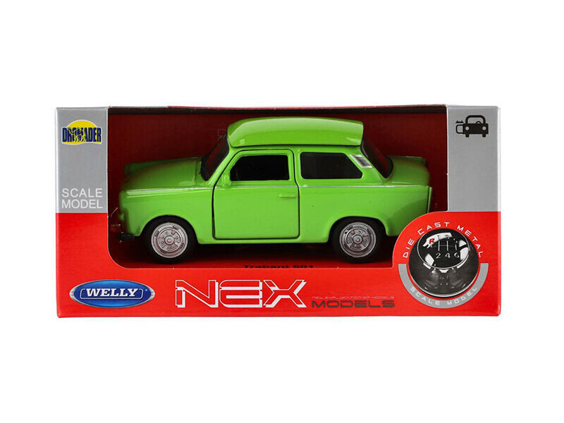 Welly Trabant 601 1:34 zelený